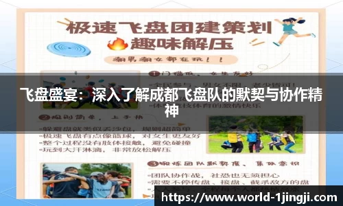飞盘盛宴：深入了解成都飞盘队的默契与协作精神